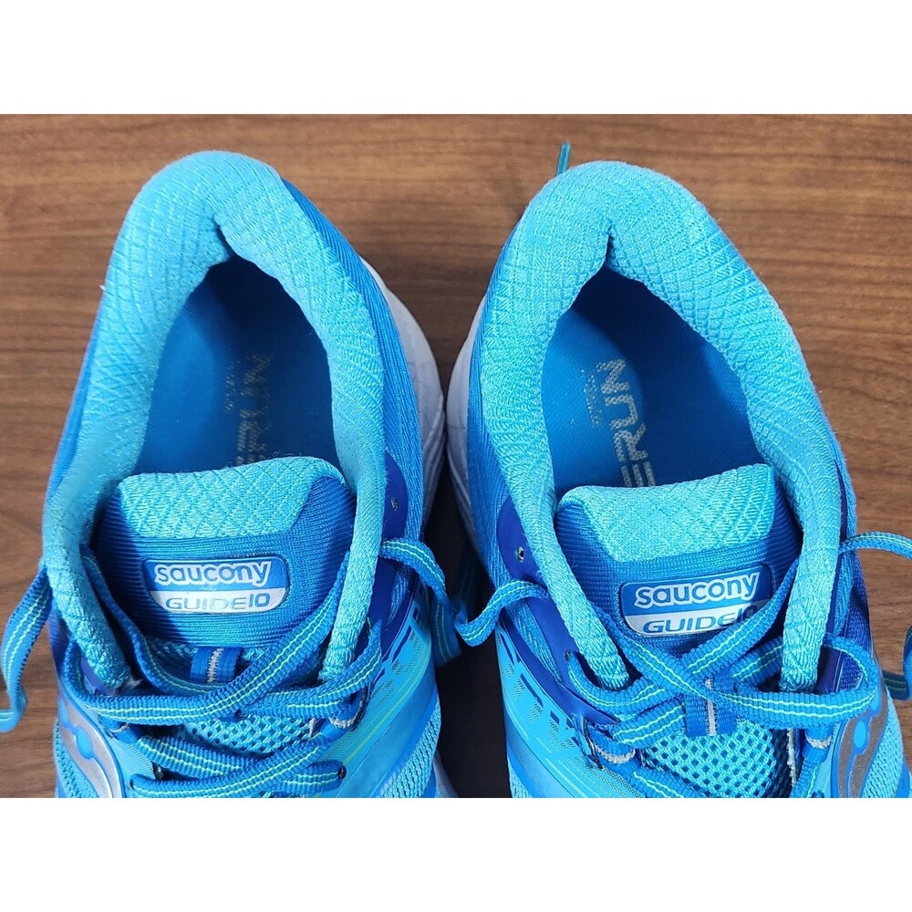 Saucony Everun Guide 10 Women's Running Shoes Size 7.5 Blue Model # S10350-1 - Picture 12 of 12